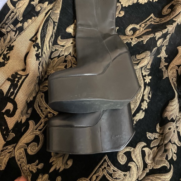 Ash leather Platform Booties Boots - Picture 10 of 12